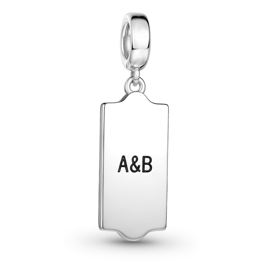 Gnoce Love Thermometer Charm Platinum-plated Silver Blend_6