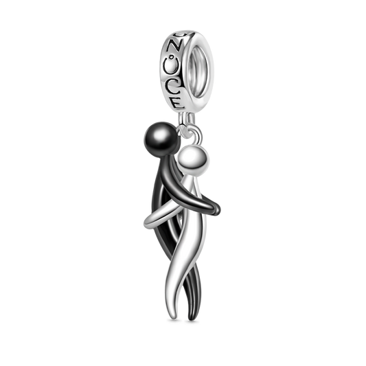 Gnoce Lover Embraces Romantic Pendant Dangle Charm_1