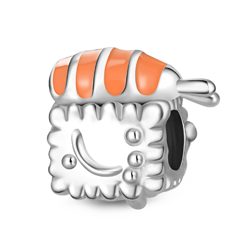 Gnoce Delicious Sushi Roll Embraces Heart Gem Charm_2
