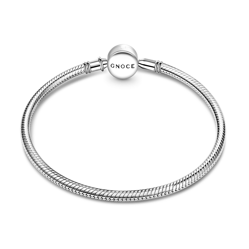 Gnoce Devil's Eye Basic Snake Chain Bracelet_2