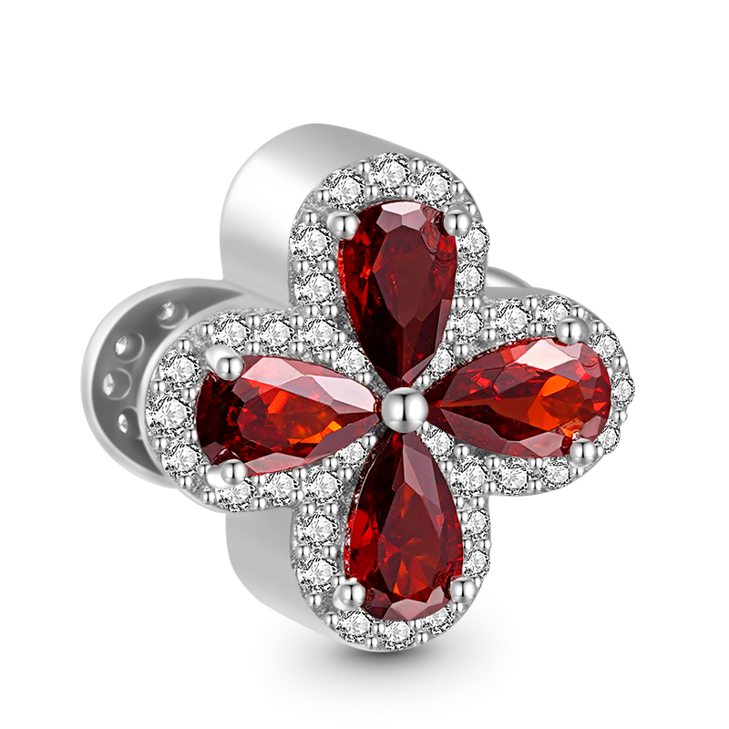 Gnoce Lucky Clover Birthstone Basic Charm_2