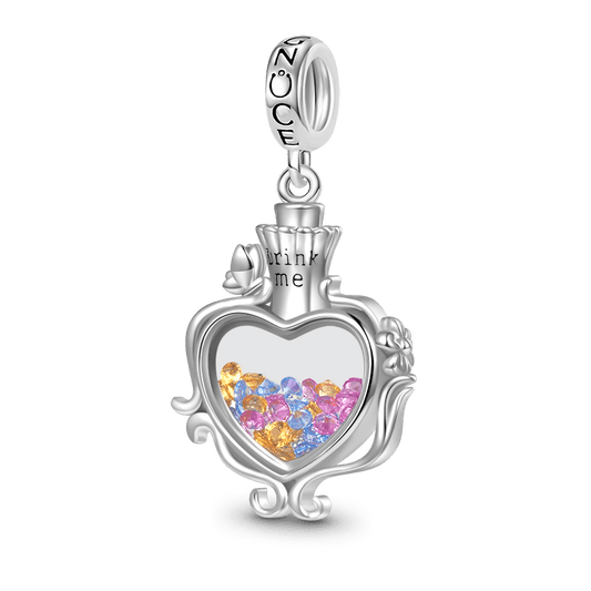 Gnoce Drink Me Magic Bottle Pendant Dangle Charm_1