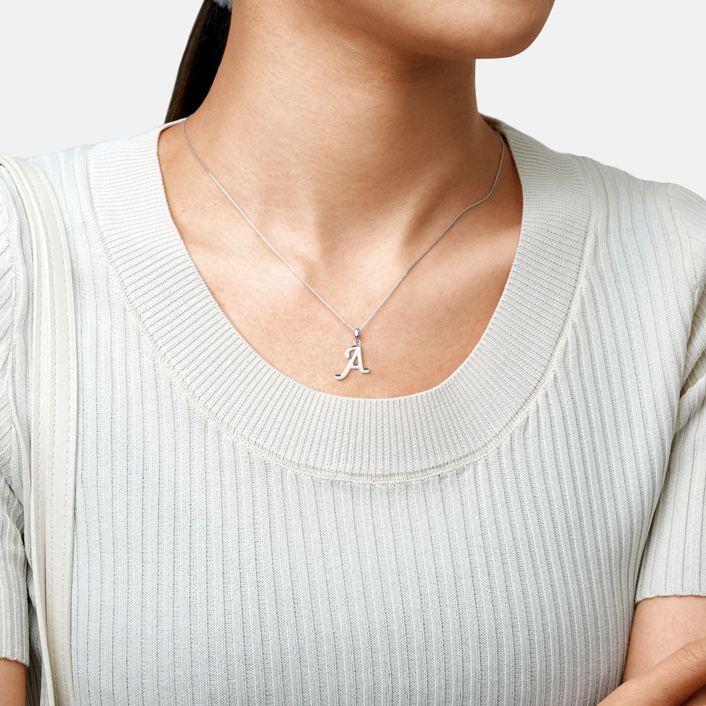 Gnoce Best Initial Letter Necklace_3