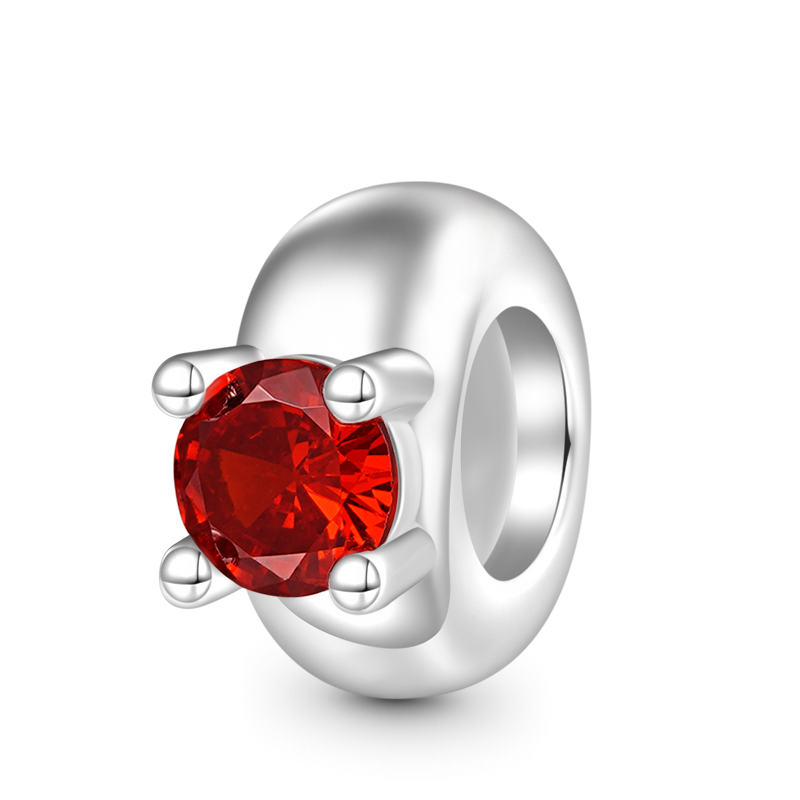 Gnoce Birthstone Basic Stopper Charm_1