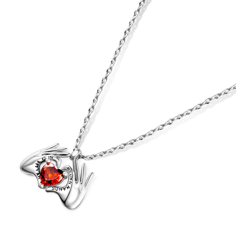 Gnoce Sparkling Love Me Necklace_2