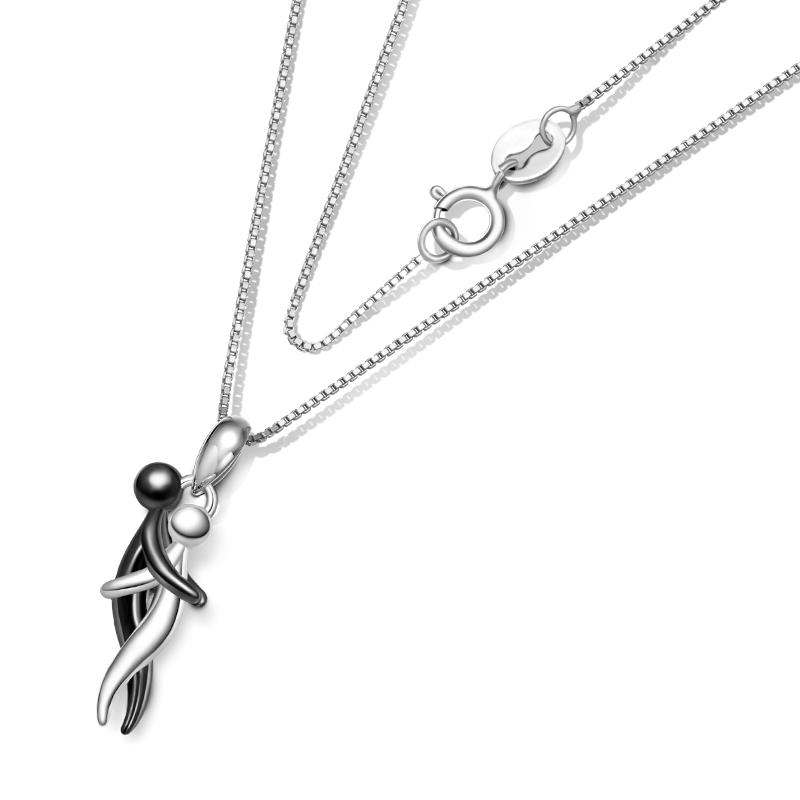 Gnoce Lover Embraces Romantic Necklace_3