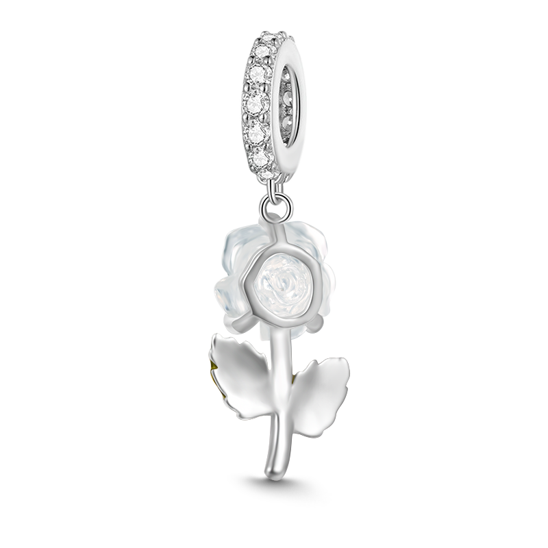 Gnoce Light Color-changing Rose Flower Pendant Dangle Charm_3