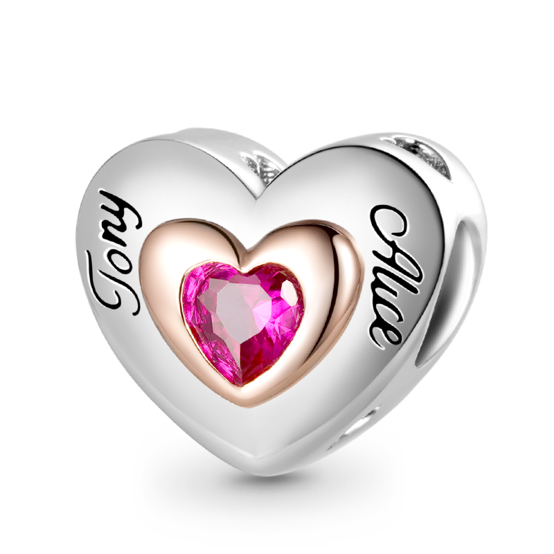 Gnoce Love Heart Engravable Charm_1