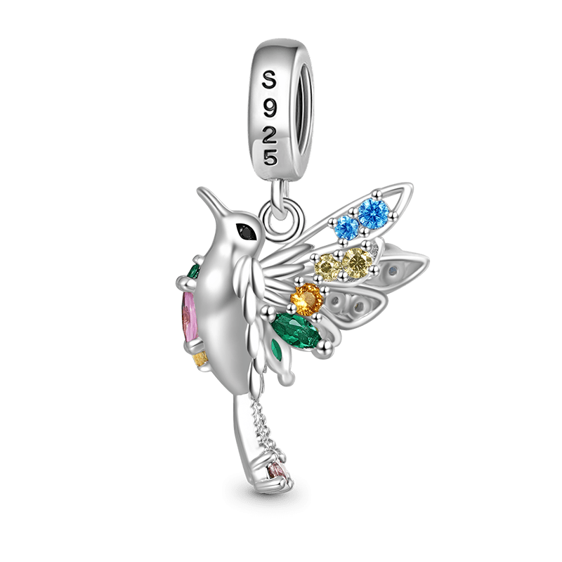Gnoce Hummingbird Pendant Dangle Charm_2