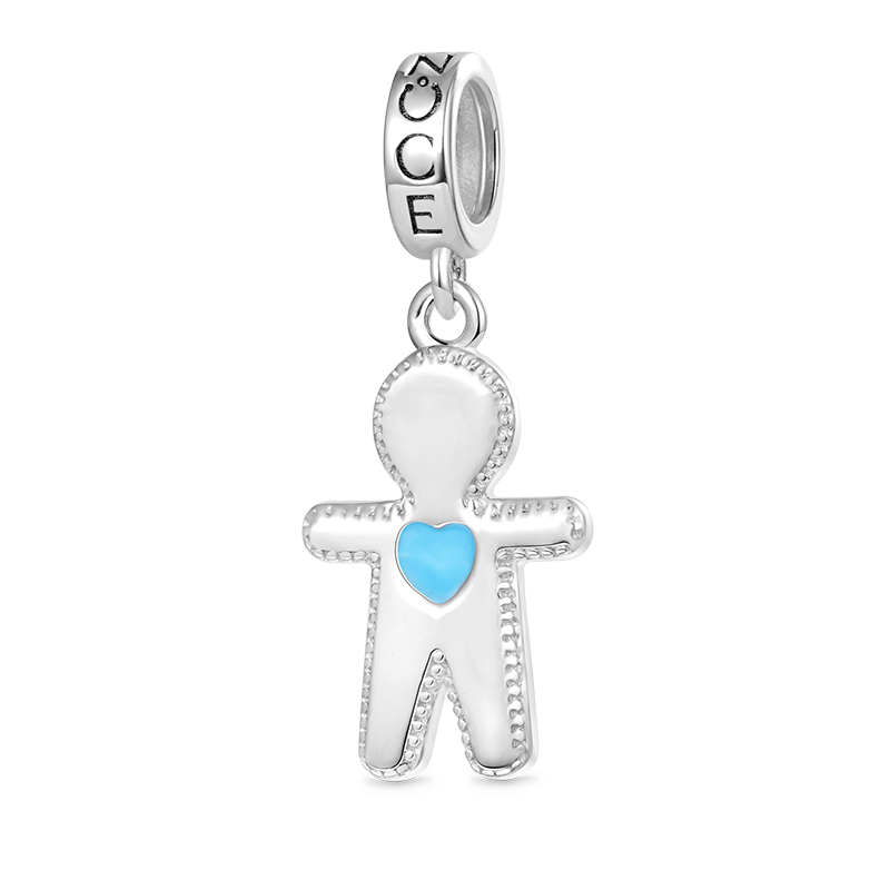 Gnoce Little Boy Pendant Dangle Charm_1