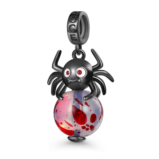 Gnoce Halloween Spider Pendant Dangle Charm_1