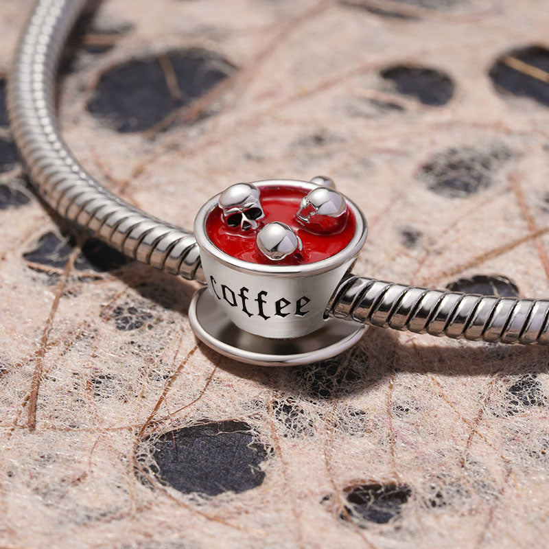 Gnoce Skull Coffee Cup Charm_3
