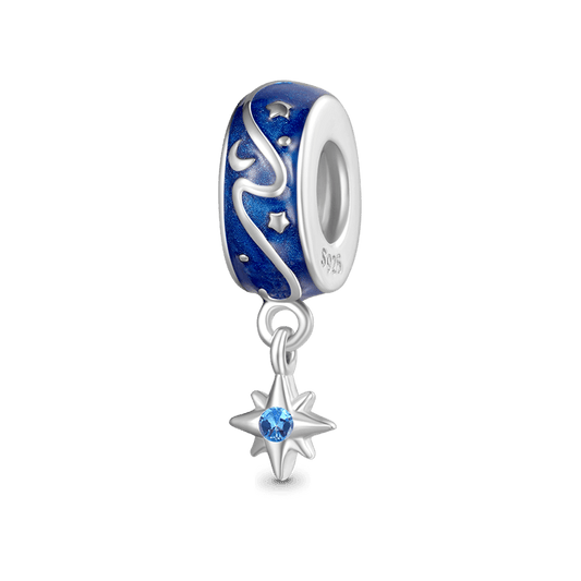 Gnoce Blue Starry Sky Stopper Charm_1