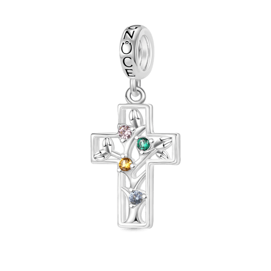 Gnoce Cross Tree Of Life Pendant Pendant Dangle Charm_1