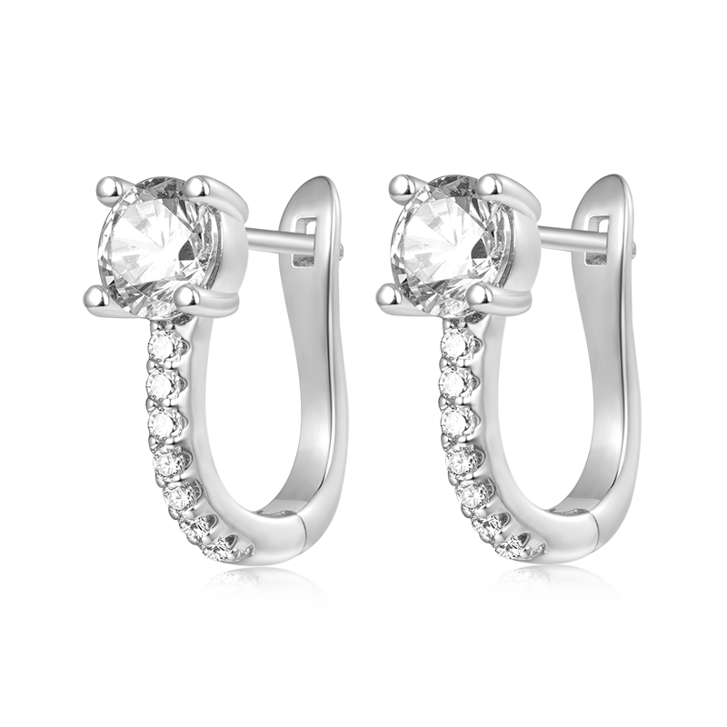 Gnoce Delicate Crystal Zircon Hoop Earrings_2