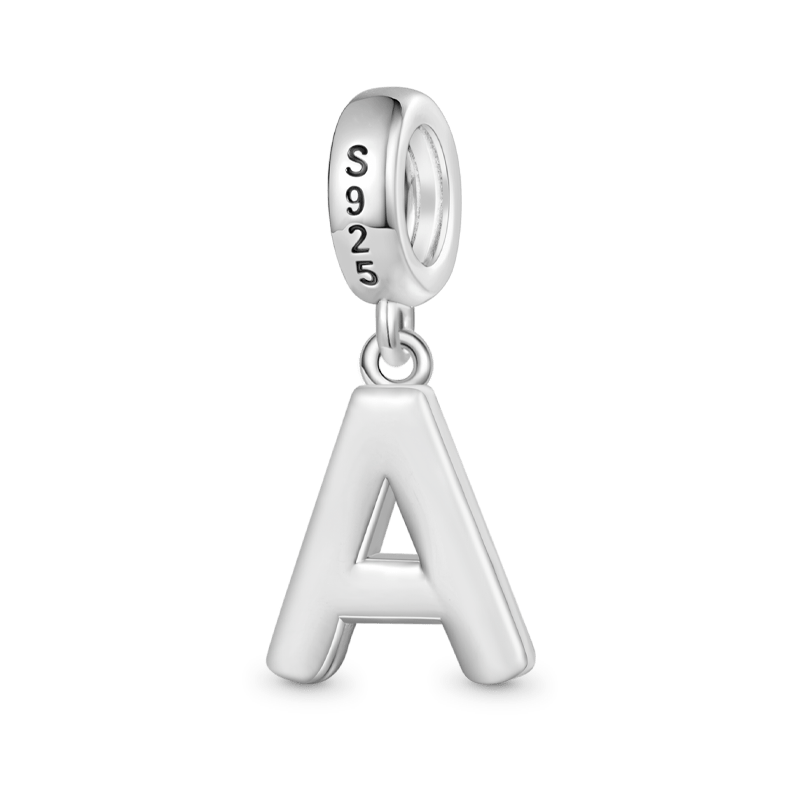 Gnoce Engravable Initial Birthstone Gift Pendant Dangle Charm_3