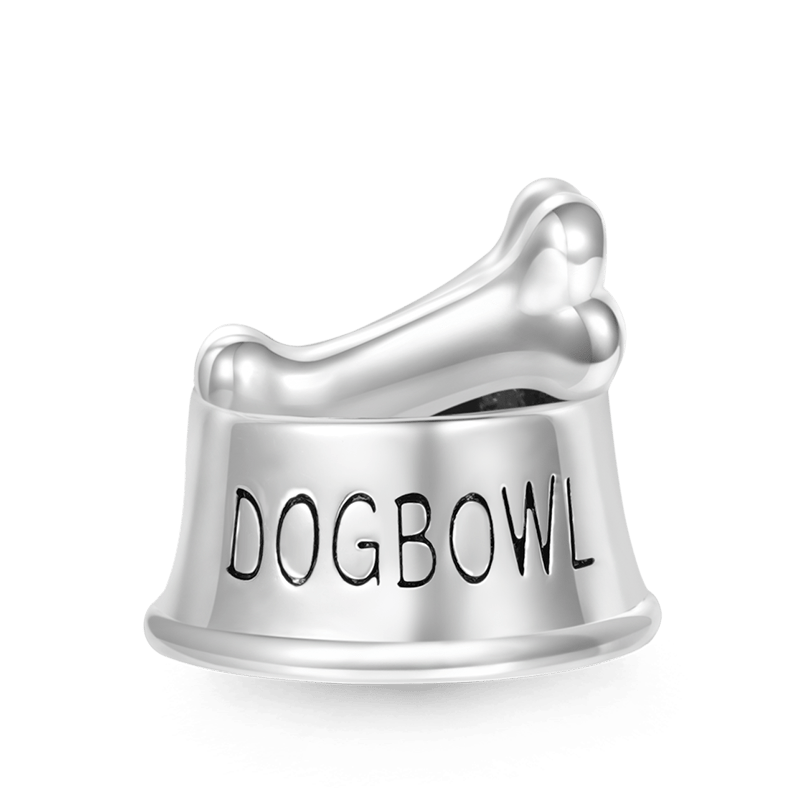 Gnoce Pet Dog Bowl Engravable Name Charm_2