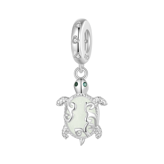 Gnoce Glow-in-the-Dark Sea Turtle Pendant Dangle Charm_1