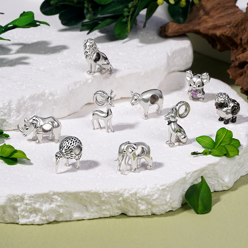 Gnoce South Africa Animal Lion Charm_2