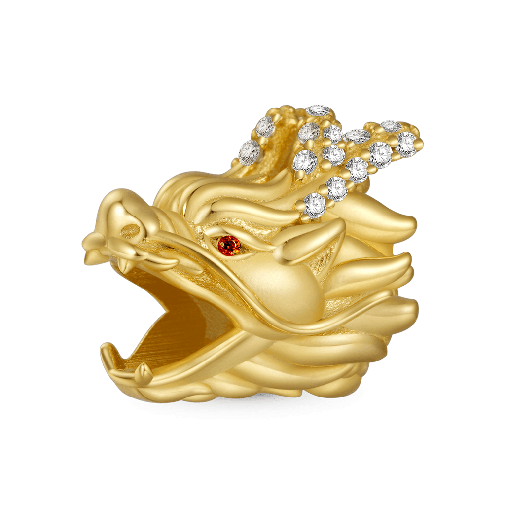 Gnoce Chinese Dragon Head Beard Charm_1