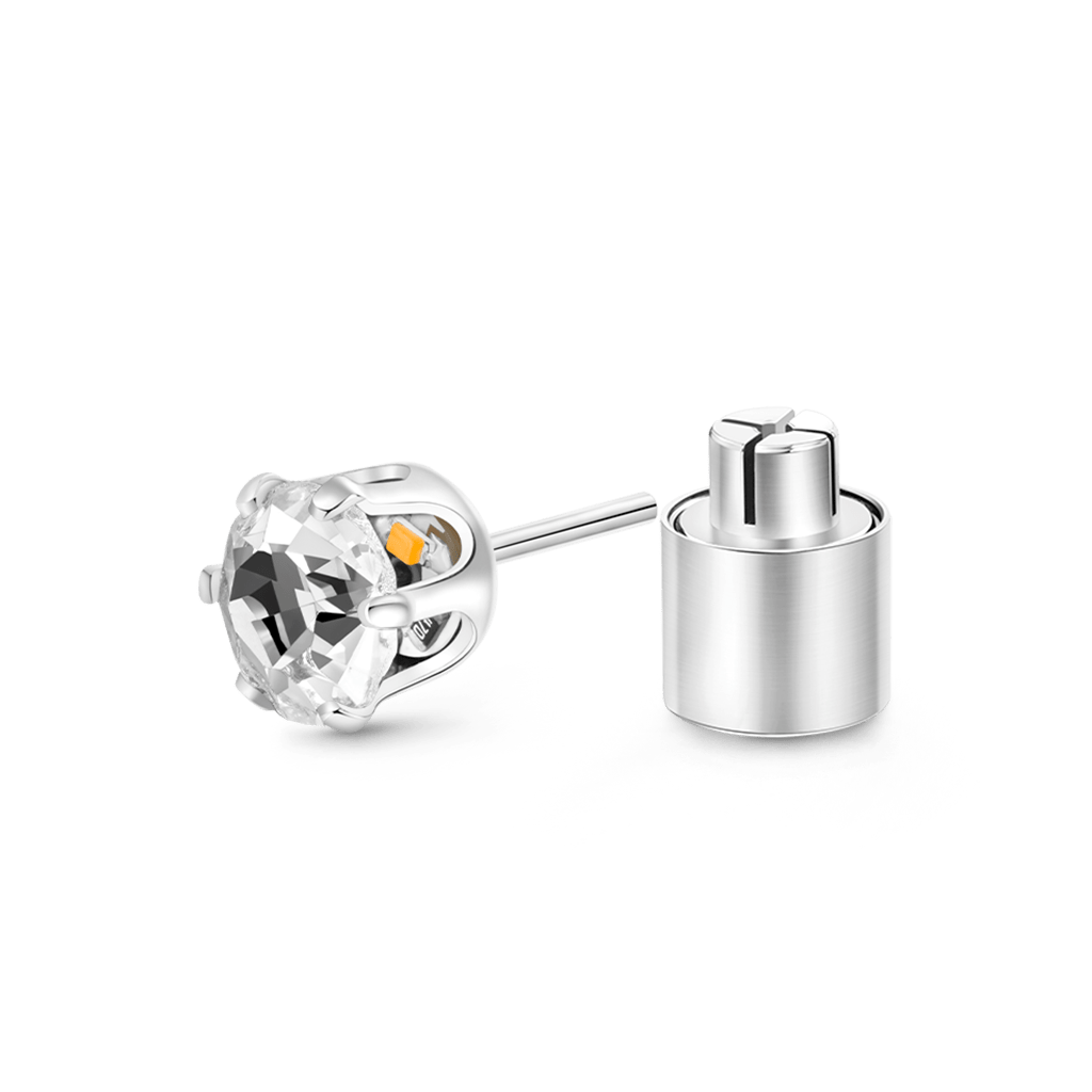 Gnoce Purple Party Light-up LED Stud Earring_4