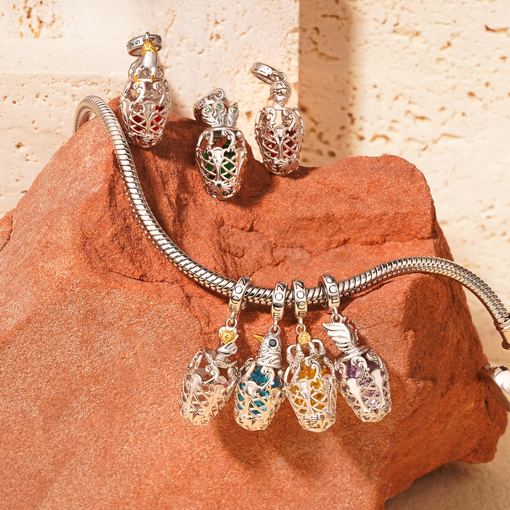 Gnoce Splendor Solis King Pendant Dangle Charm_3