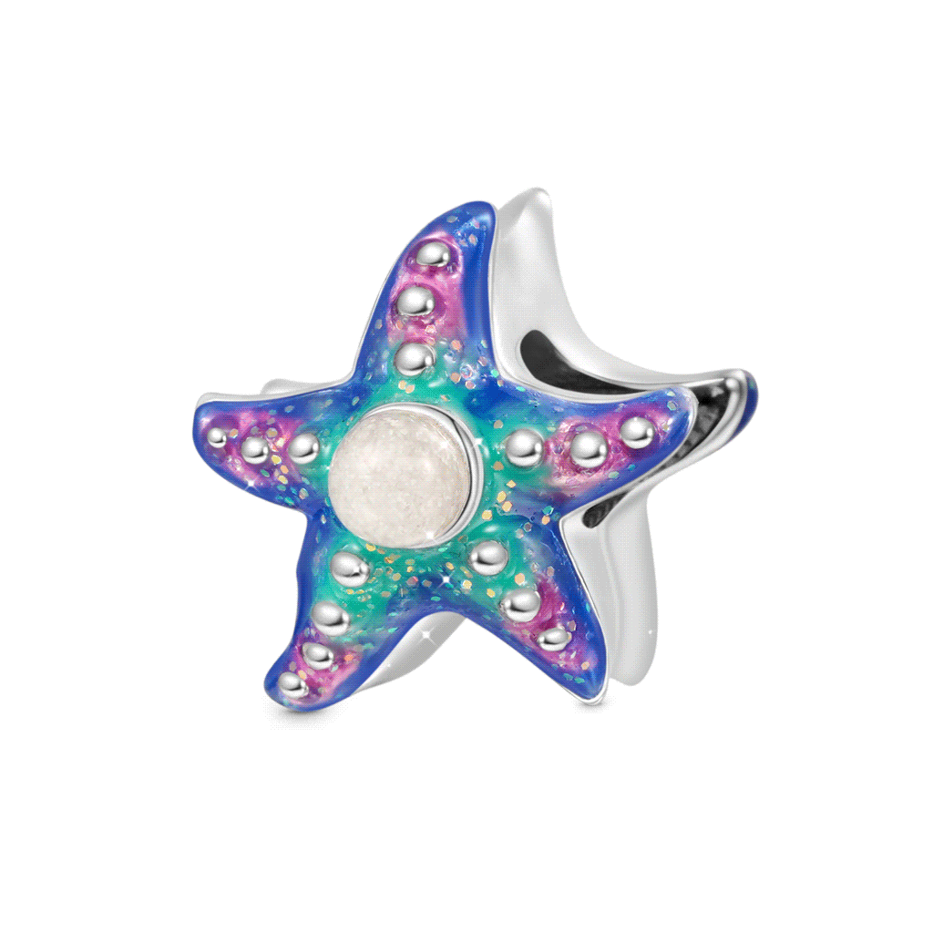 Gnoce Summer Ocean Glow-in-the-Dark Starfish Charm_1