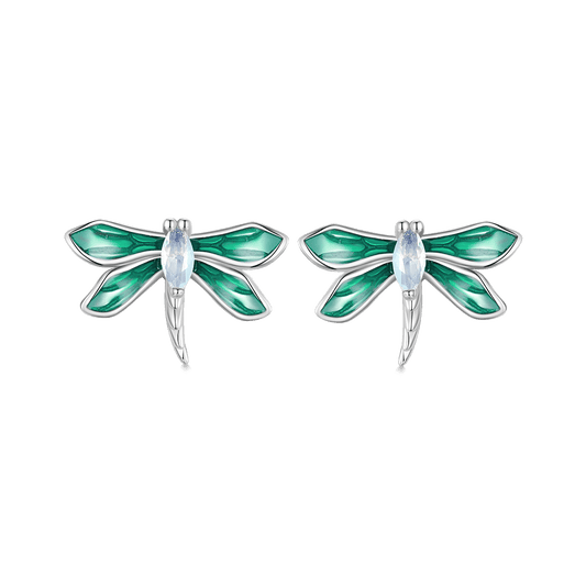 Gnoce Dragonfly Stud Earrings_1