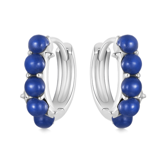 Gnoce Blue Star Stud Earrings_1