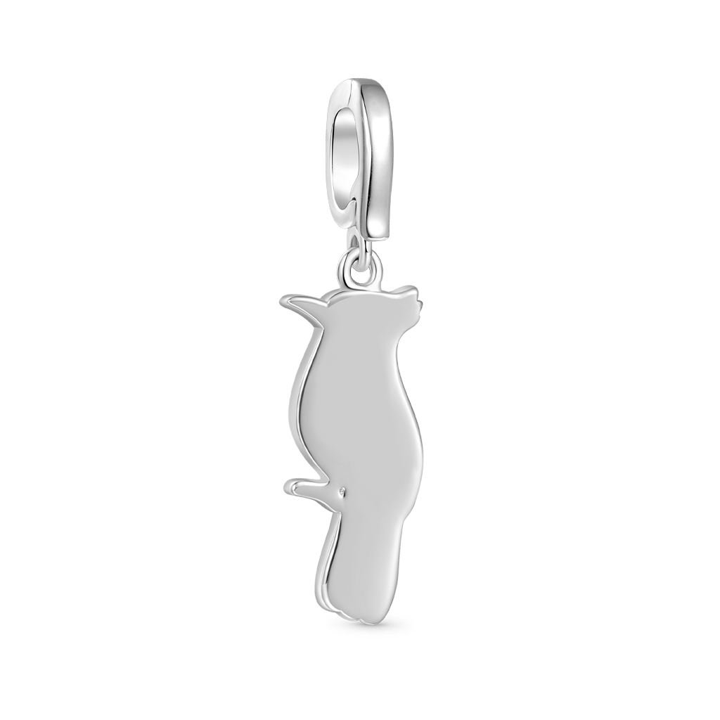 Gnoce Blue Black Jay Clasp Clusters Charm_2