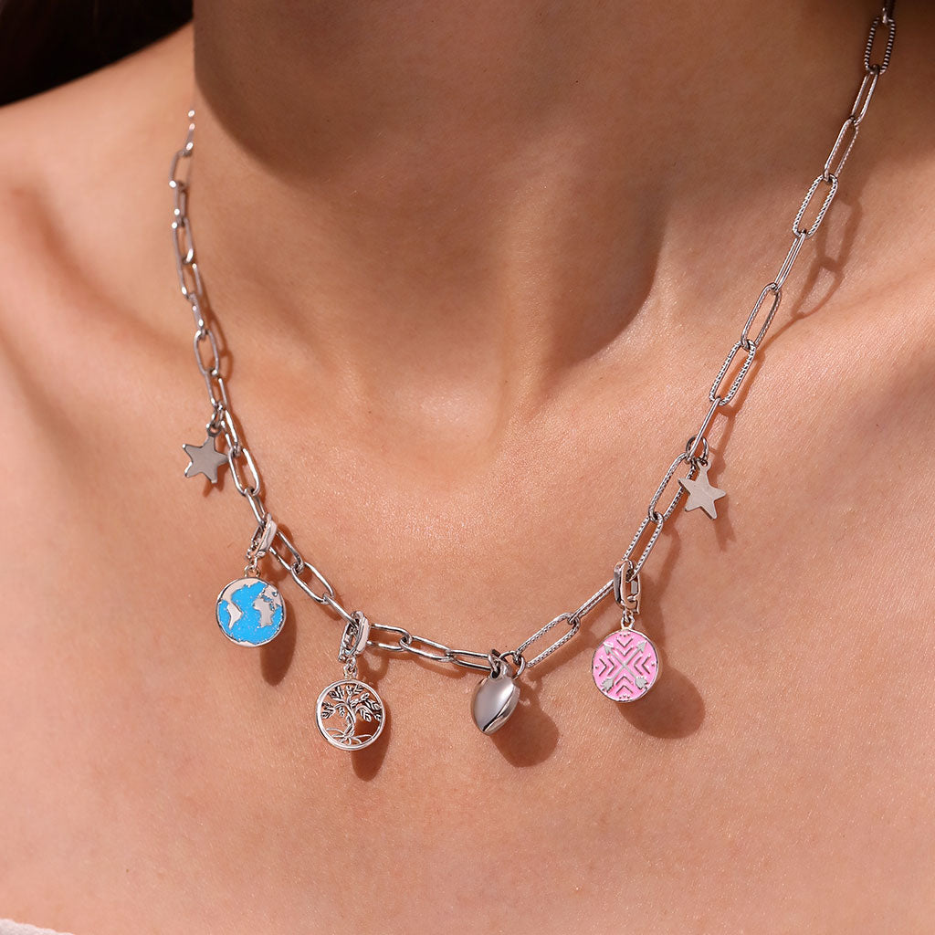 Gnoce Blue Earth Clasp Clusters Charm_5