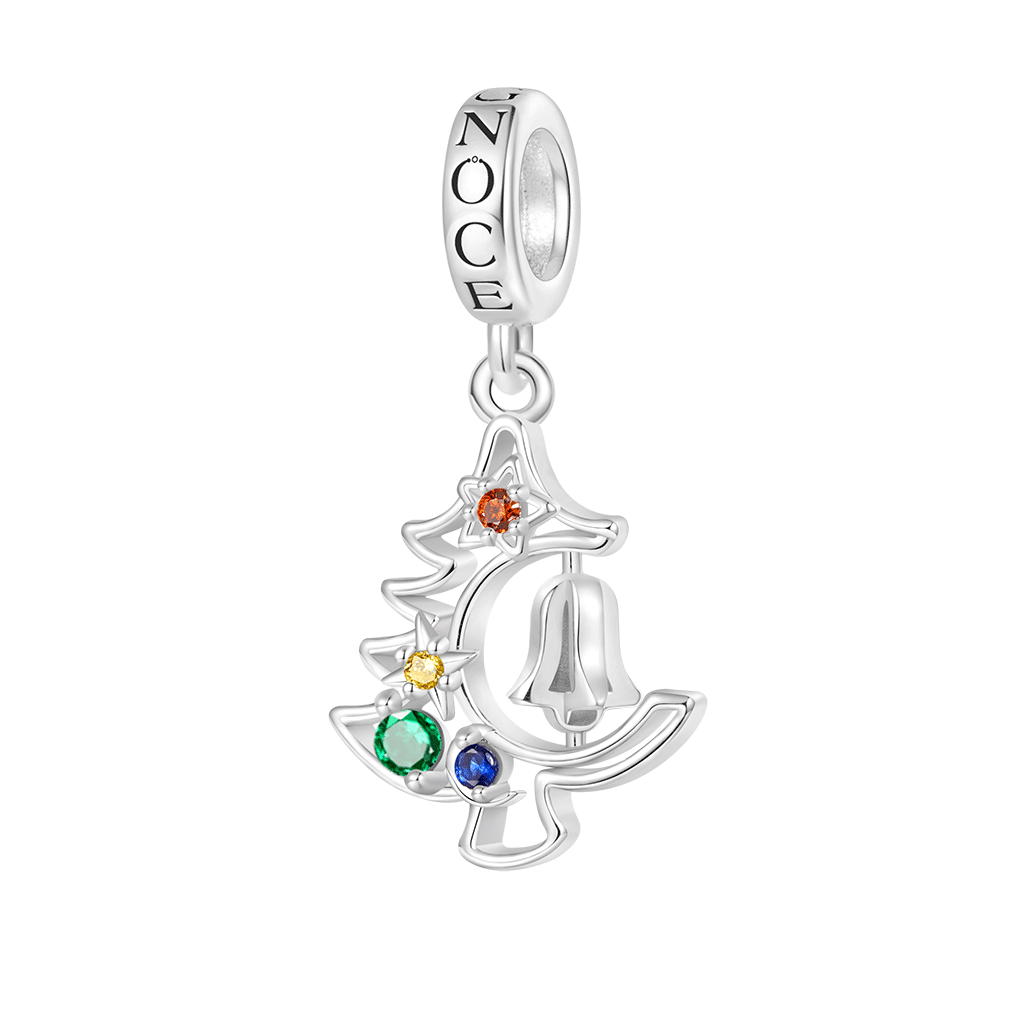 Gnoce Christmas Tree Bell Ornament Pendant Dangle Charm_1
