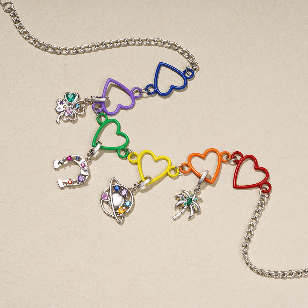 Gnoce Color Planet Clasp Clusters Charm_3