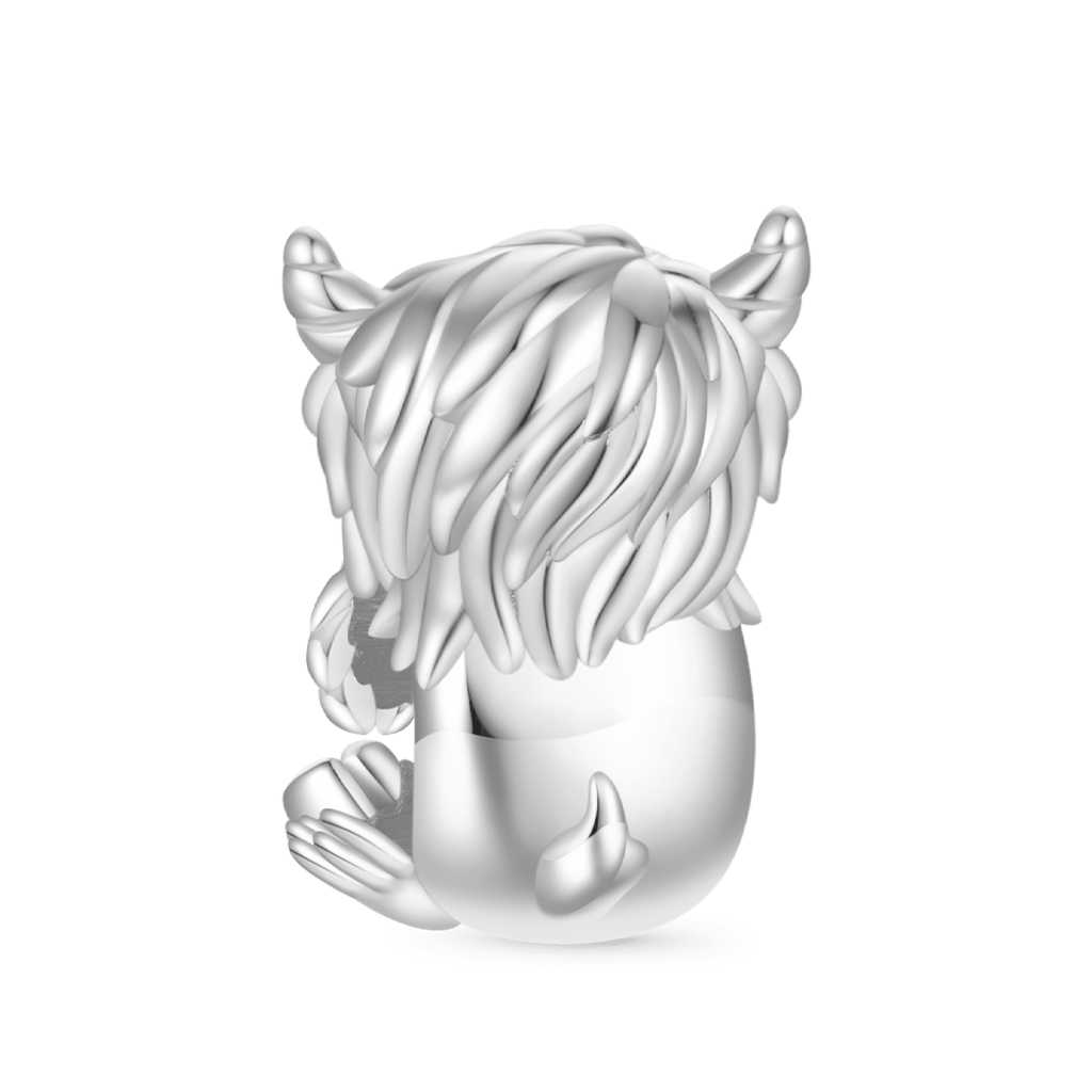 Gnoce Cute Scottish Highland Cow Charm_2