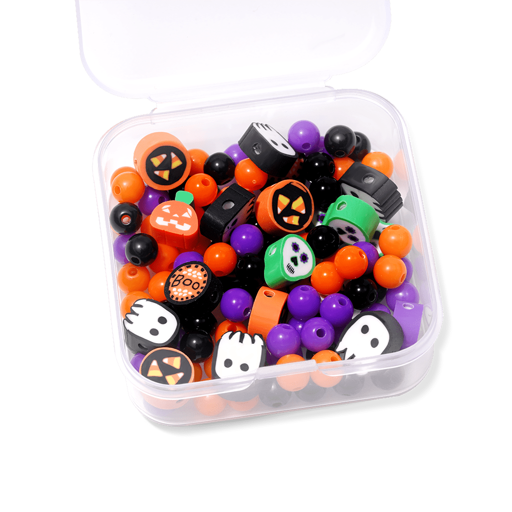 Gnoce Halloween DIY Multi Color Beaded Bracelet_3