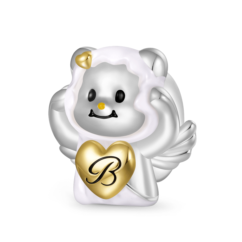 Gnoce Cute Butter Bear Engravable Heart Stopper Charm_1