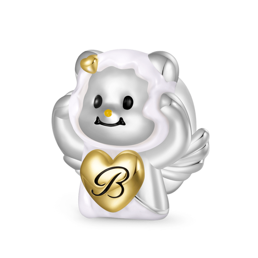 Gnoce Cute Butter Bear Engravable Heart Stopper Charm_1