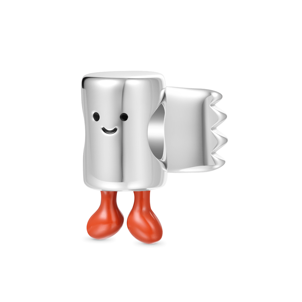 Gnoce Engravable Funny Toilet Paper Shaped Charm_1