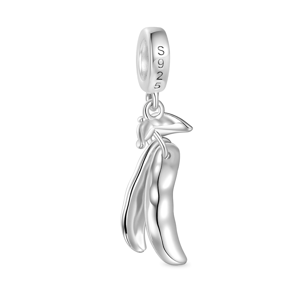 Gnoce Personalized Birthstone Six Peas in a Pod Pendant Dangle Charm_4