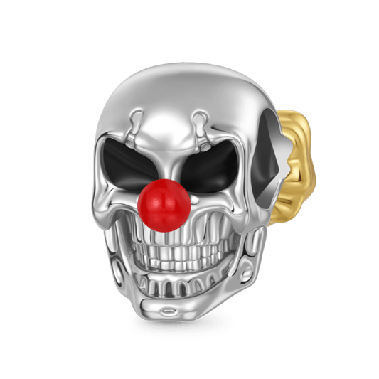Gnoce Holloween Clown skull Charm_1