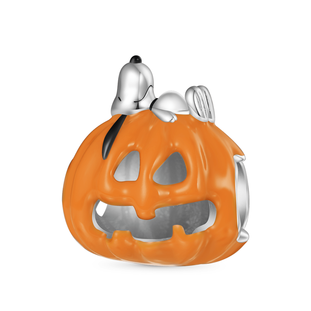 Gnoce Peanuts Halloween Snoopy Pumpkin Charm_1