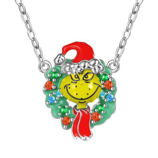 Gnoce Grinch Pendant Necklace_1