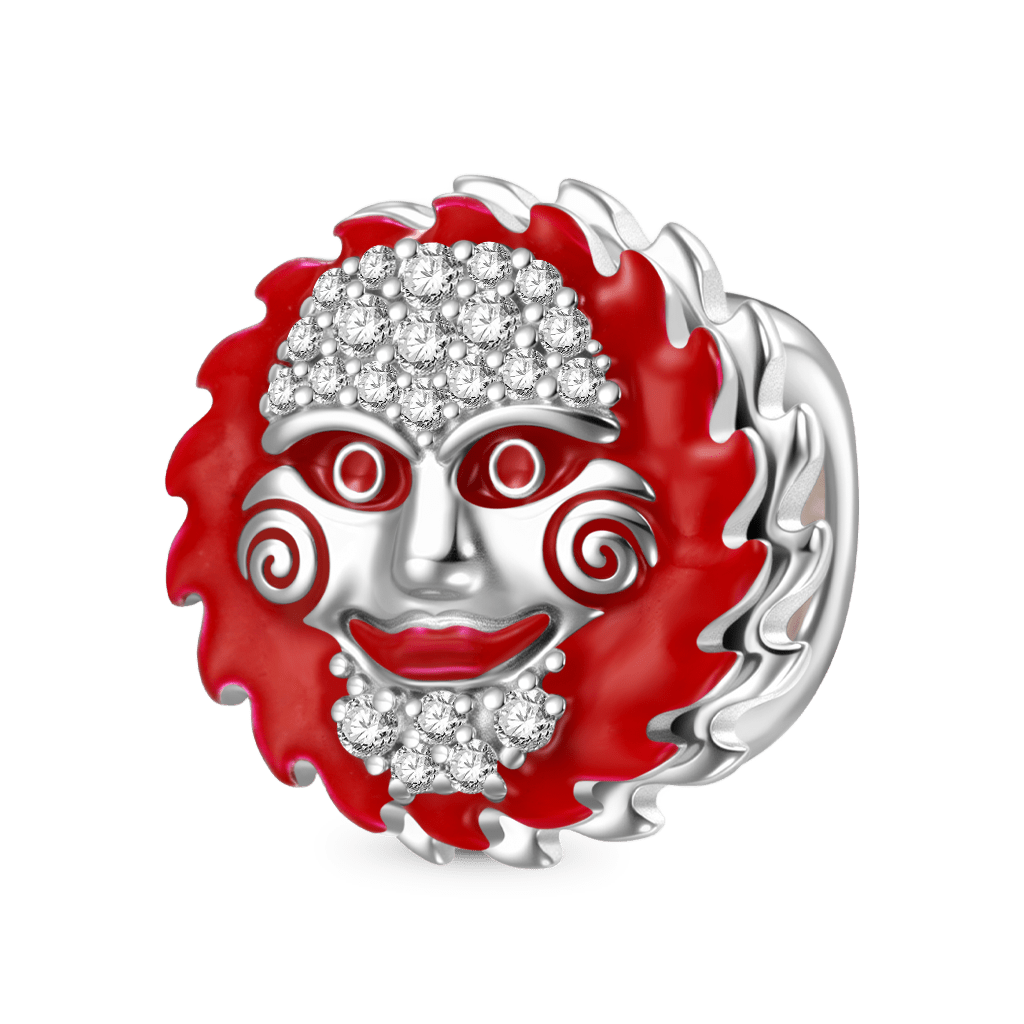 Gnoce Saw Glow-in-the-Dark Rotatable Horror Billy the Puppet Charm_2