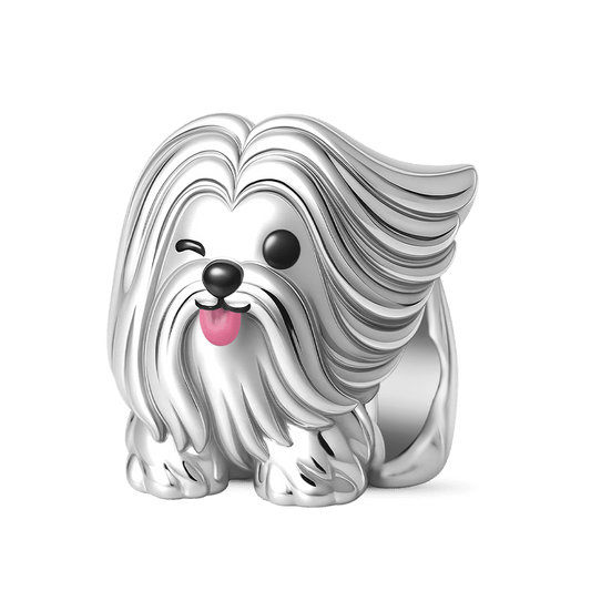 Gnoce Naughty Lhasa Apso Dog Charm_1