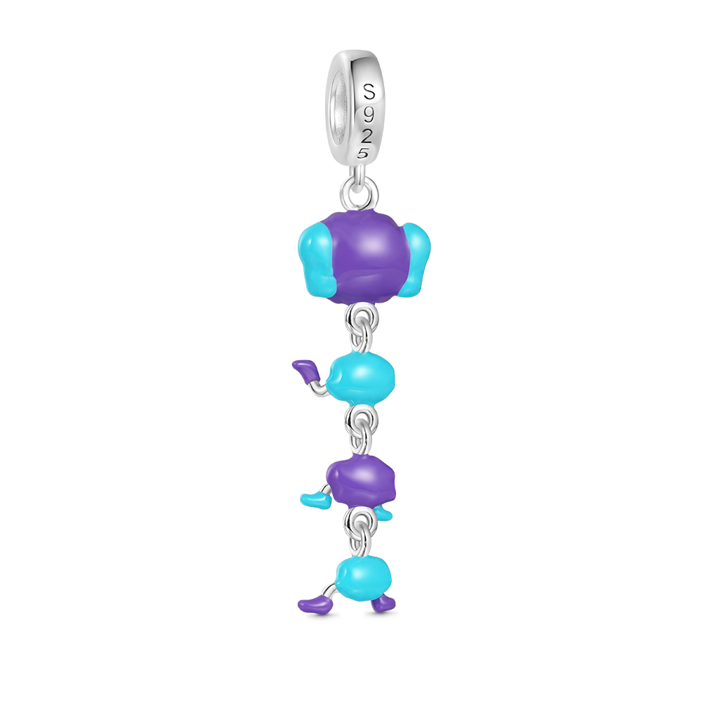 Gnoce Poppy Playtime PJ Pug-a-Pillar Pendant Dangle Charm_2