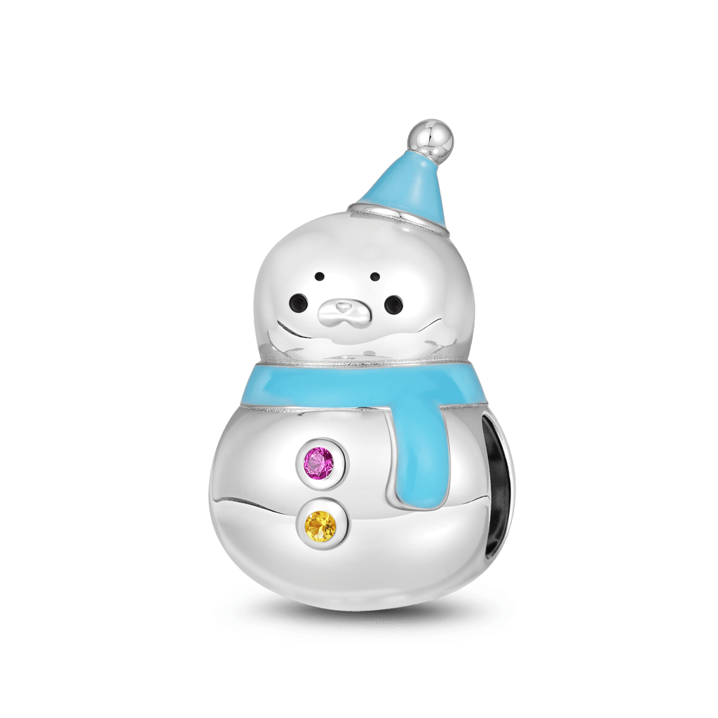 Gnoce Seal Snowman Charm_1