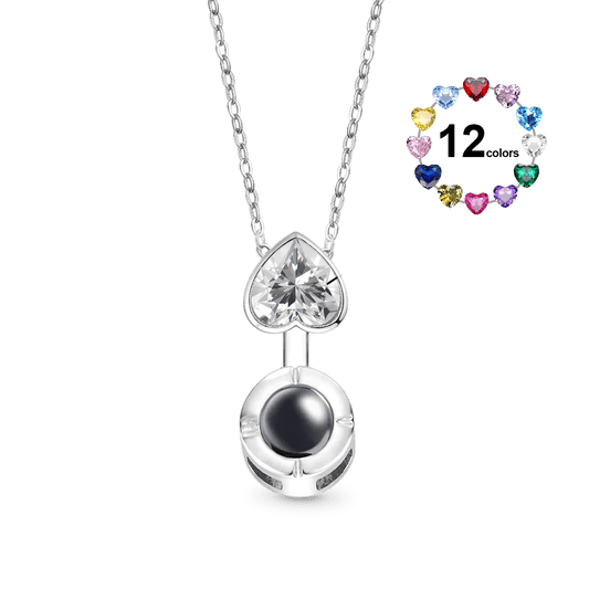 Gnoce Arrow Love Projection Necklace_1