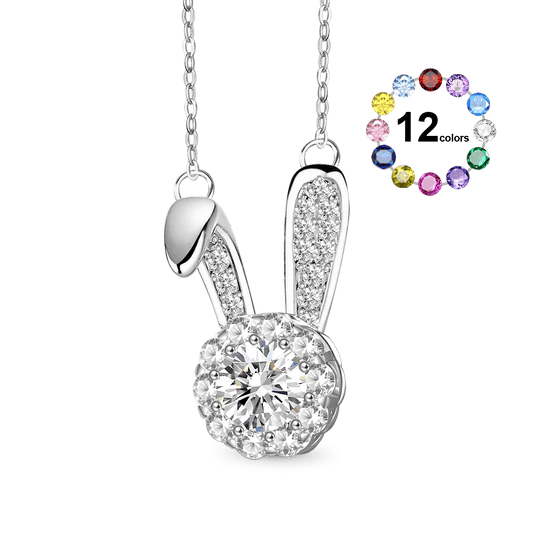 Gncoe Cute Bunny Necklaces_1