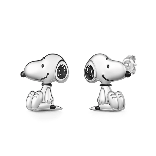 Gnoce Peanuts Snoopy Stud Earrings_1