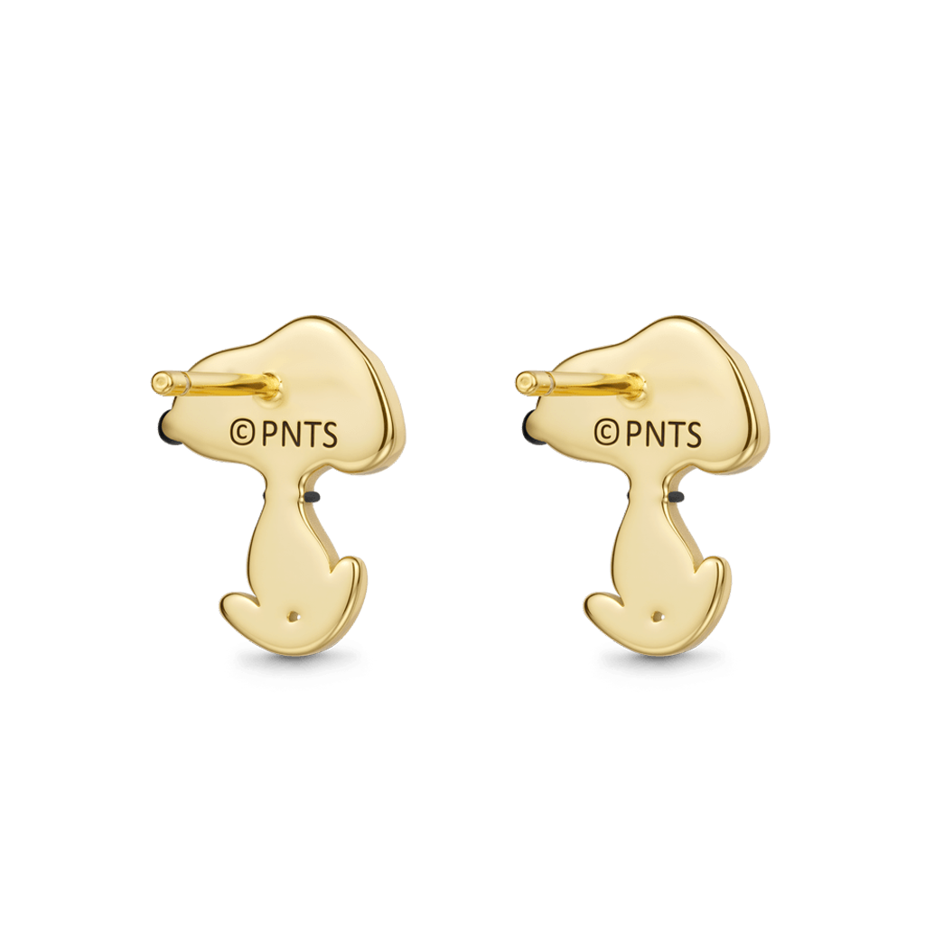 Gnoce Peanuts Snoopy Stud Earrings_4